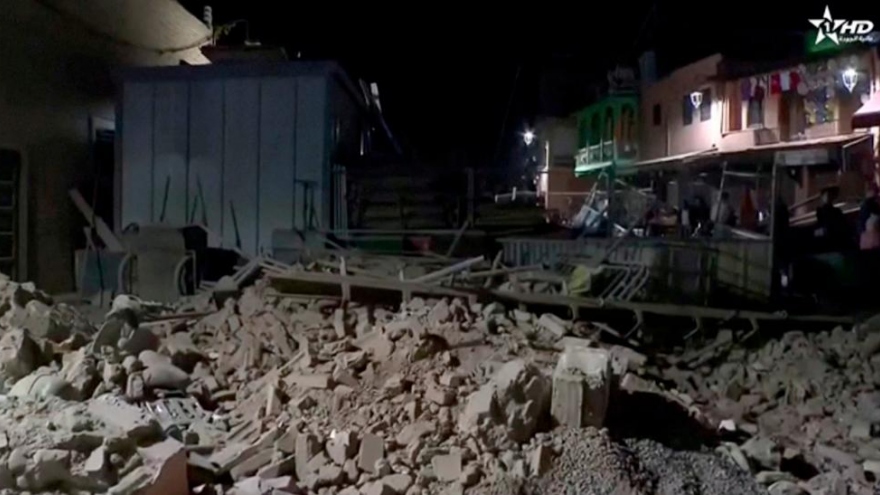 Động đất ở Morocco: Ít nhất 300 người thiệt mạng, hơn 150 người bị thương